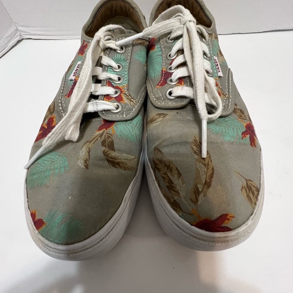 Vans Chima Ferguson Sydney Pro Limited edition gray floral pattern EC sz 8 - Picture 2 of 12